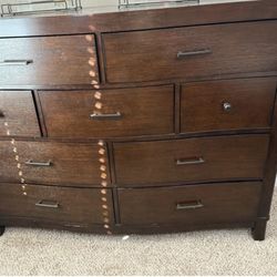 Louis style wide chest drawer