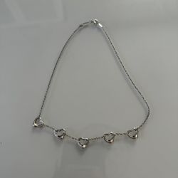 16” Tiffany And Co Heart Necklace 