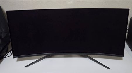 MSI 34 inch Ultrawide QHD 2K 1440P 175Hz MAG341CQP QD-OLED Monitor