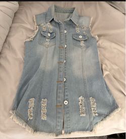 Juniors Jean tank size small new