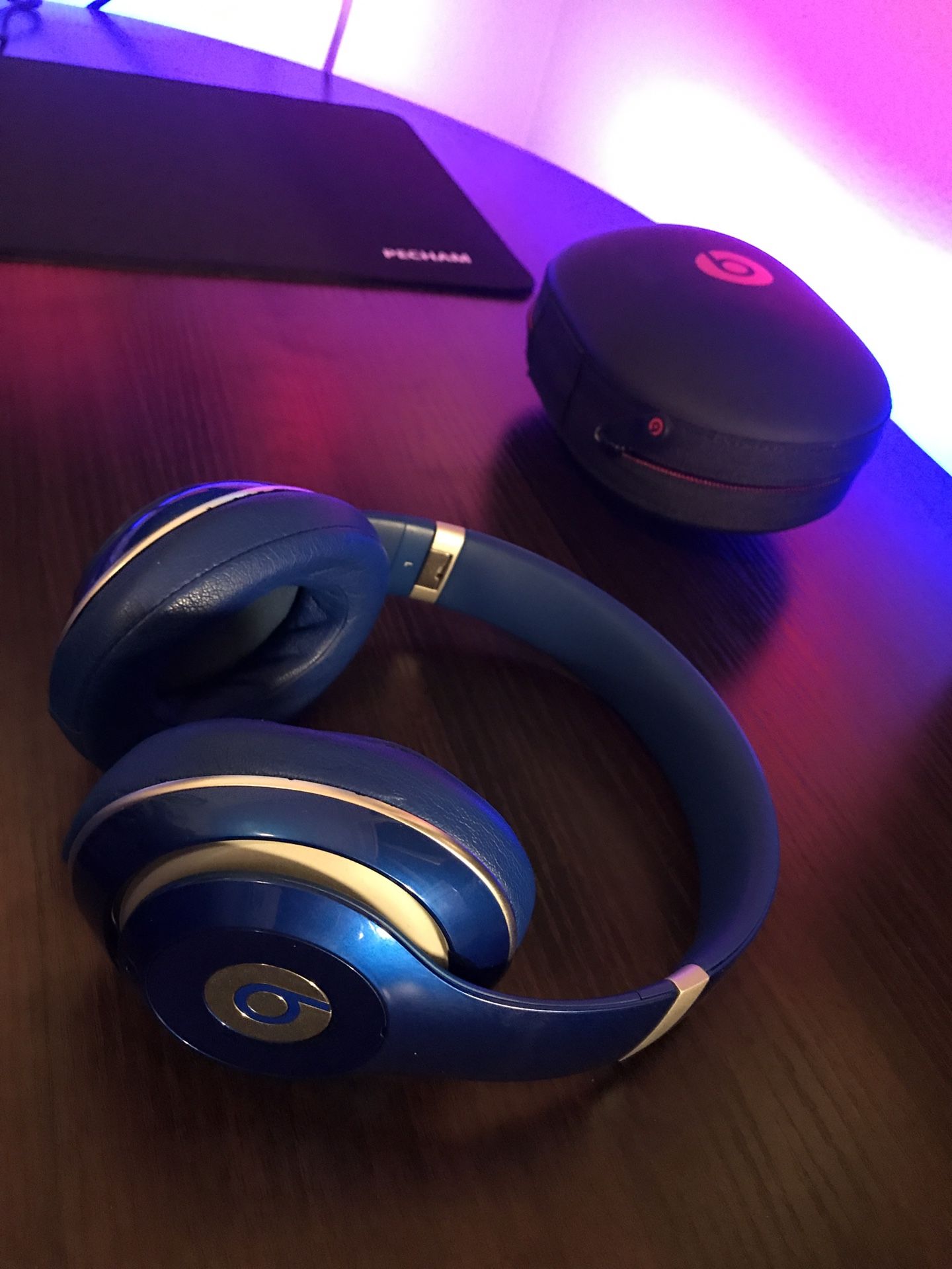 Beats by Dre Studio 3 Wired Headphones - Blue