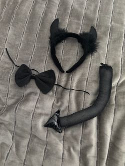 Black devil Costume Accessory Set