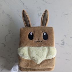 Eevee Plush Deck Box From Pokemon Prismatic Evolutions Super Premium Collection