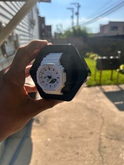 Casio G-Shock White Ana-Digi Watch