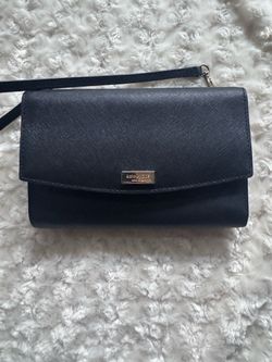 Kate Spade Black Wristlet Wallet Black Clutch