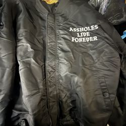 Assholes Live Forever Bombers Jacket 