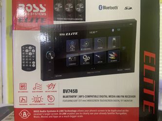 Boss Elite touchscreen Bluetooth double din