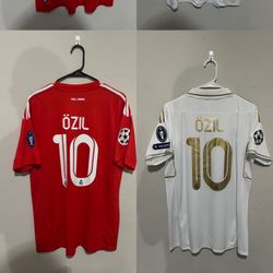 Real Madrid 2011-12 Home 3rd Ozil Jersey 