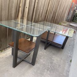 Glass Table Set