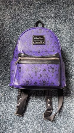 Disney Parks Haunted Mansion Loungefly Backpack