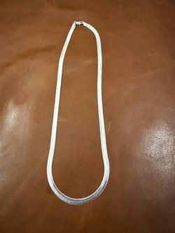 NEW 19” Sterling Silver Herringbone Chain