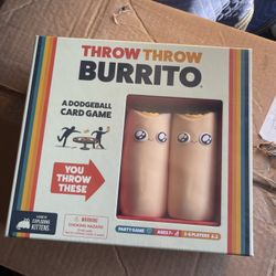 Throw Throw Burrito Game Brand New