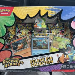 Pokemon First Partner Deluxe Pin Collection 