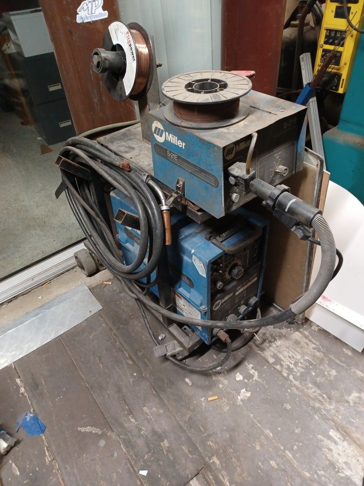 Miller Xmt 300 Cc/cv With Wire Feeder Welder Not Working