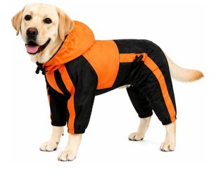 Waterproof Full-Body Doggy Raincoat (sz L-XL+)