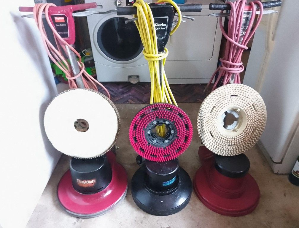 Floor Buffer, Scrubber, Polisher & Janitorial 