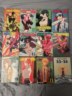 Chainsaw Man Manga Volumes 1-11 Tatsuki Fujimoto Before Chainsaw Man