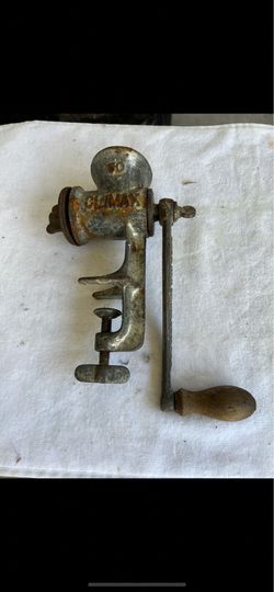 Vintage meat grinder