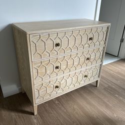 Anthropologie Textured Trellis Three-Drawer Dresser in Natural for Sale in Arlington, VA - OfferUp Anthropologie Textured Trellis Three-Drawer Dresser in Natural for Sale in Arlington, VA - OfferUp