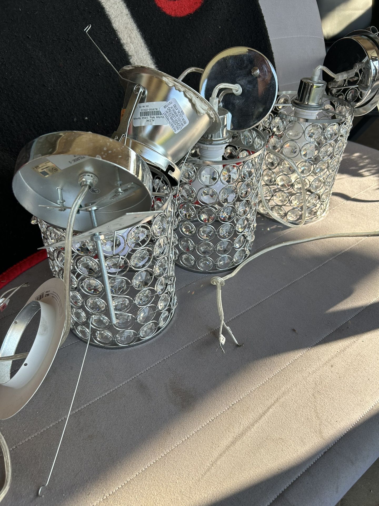 7 ceiling lamps