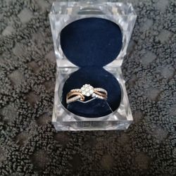 14kt Yellow Gold And Diamond Ring