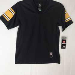 Pittsburgh Steelers Youth NFL Team Apparel Mesh/Nylon Shirt Size 8 New