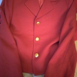 Blazer Red Jacket Women's Blazer