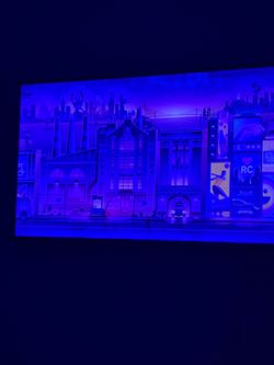 Roku 50” tv with tv mount
