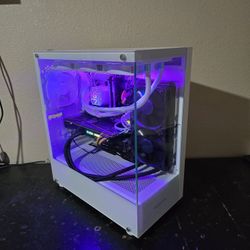 Custom RGB Watercooled I9 RTX 3080 Gaming Streaming PC 