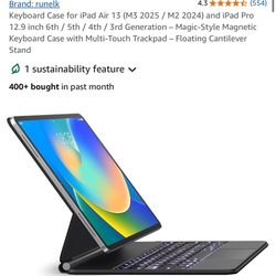 Keyboard Case iPad 13