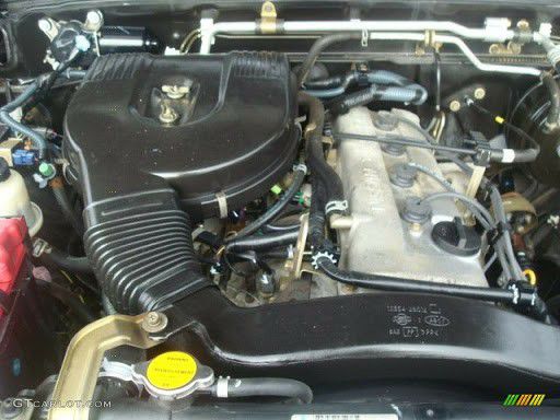 2003 2.4L 4 cyl engine assembly Nissan Frontier - RUNNING GOOD 180,000 INCLUDES ALL ATTACHED PARTS!!!!