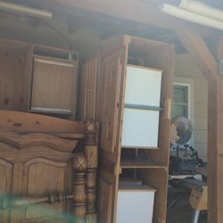 Captain Full Bed Frame And Queen Bed Frame 
