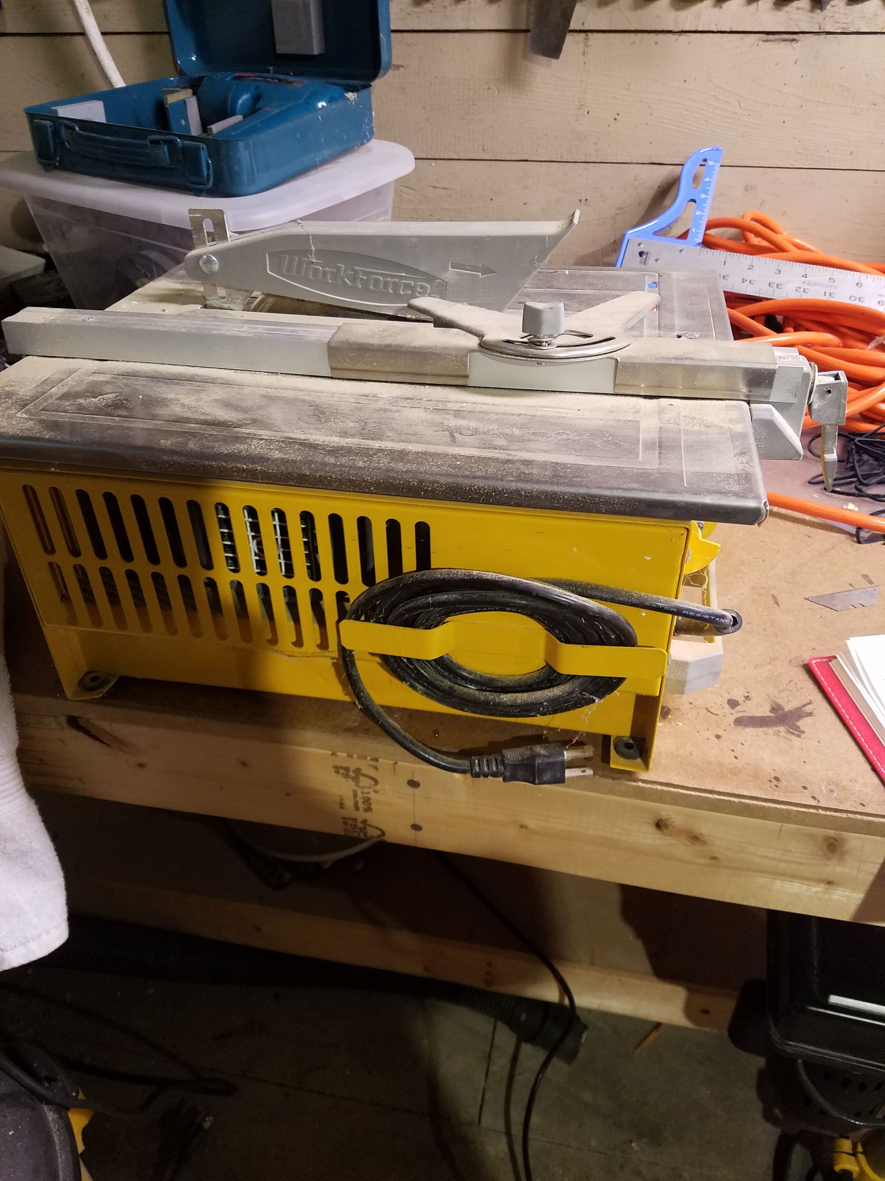 Workforce 7 Wet Tile Saw For Sale In Farmington