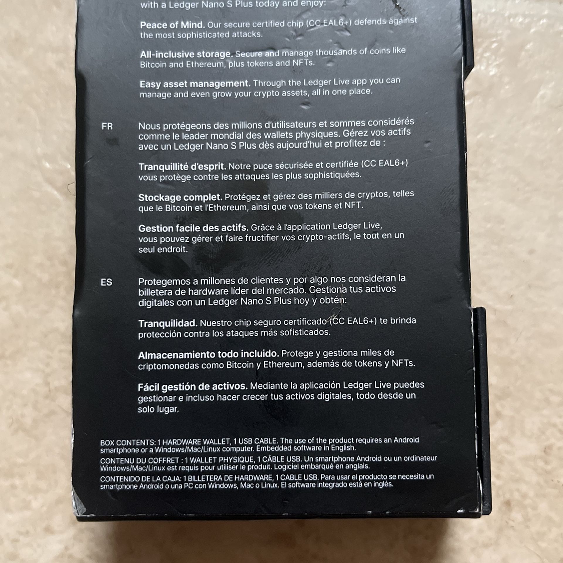 Ledger Nano S Plus Crypto Hardware Wallet Amethyst Purple