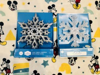 LED Color Changing Or LED White Lights Tree Topper 10-11 Inches 