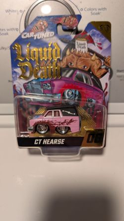 CarTuned Series 1 Liquid Death CT Hearse Pink