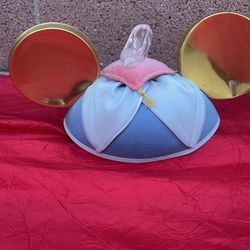 Disney Cinderella Ear Hat Glass Slipper
