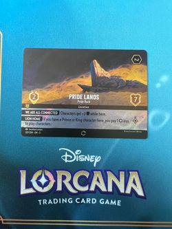 Disney Lorcana TCG (Pride Lands - Pride Rock, Enchanted) Make and Offer!