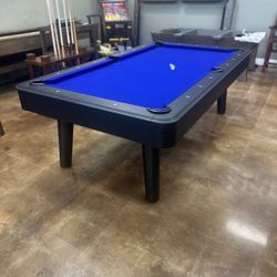 7' COLLINS LEGACY POOL TABLE