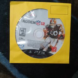 Madden 2012 Ps3