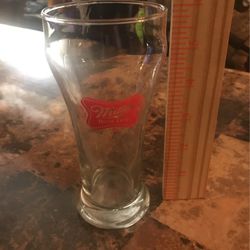 Vintage Miller High Life Beer Glass