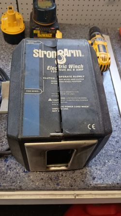 Strong Arm Electric Winch 120V AC 8 Amp