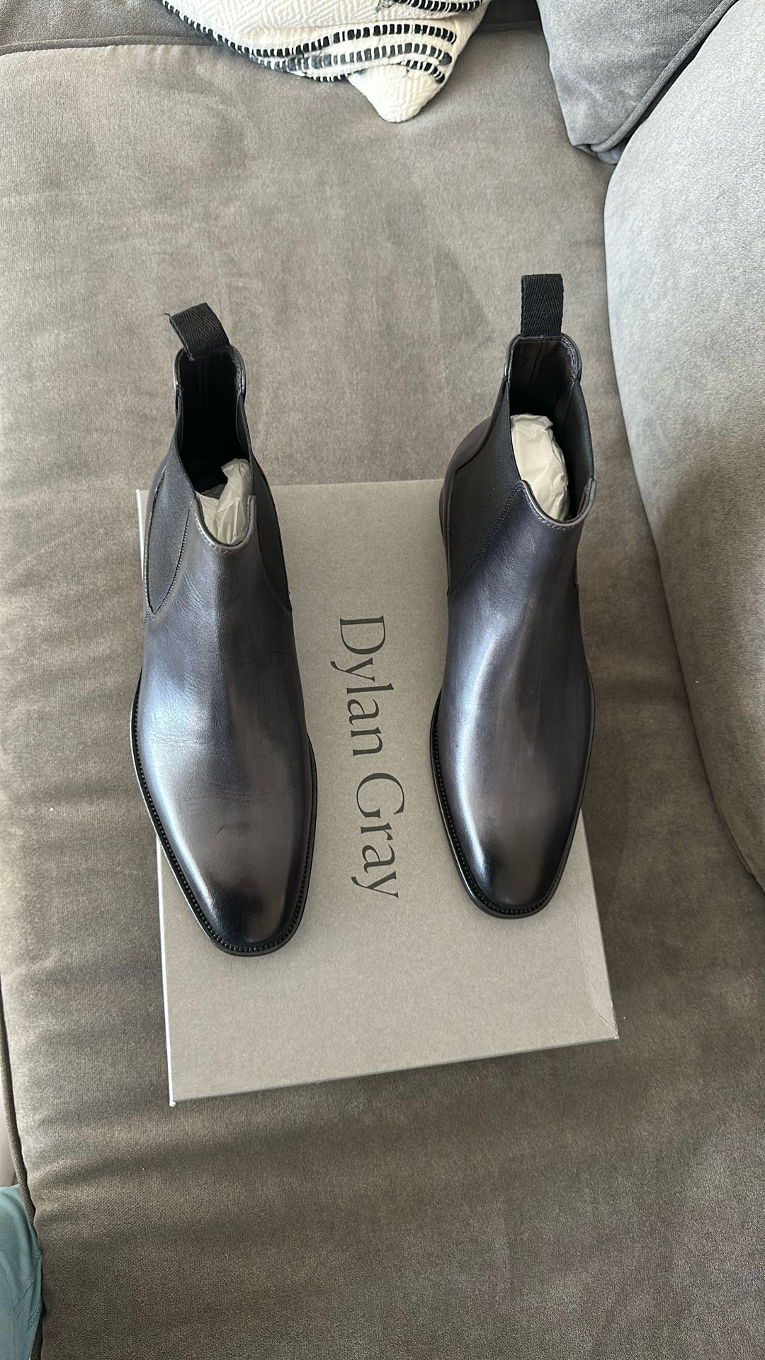 Dylan Gray Men's Ciccolino Leather Chelsea Boots
