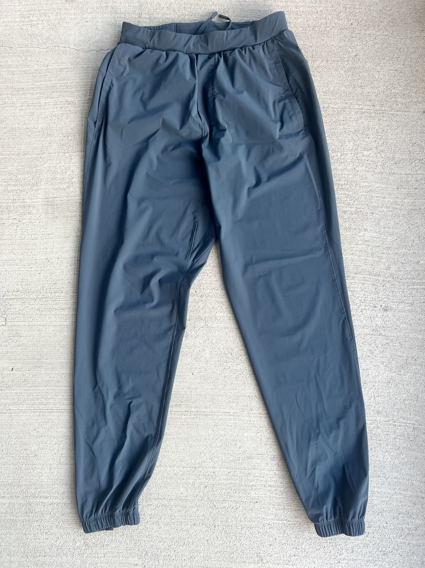 Lululemon Surge Jogger Pants Men’s Size M – Blue, Zipper Ankles, Like New