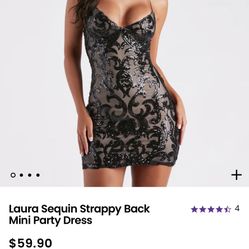 RED Windsor sparkle dress