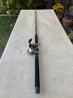 Pacifica MT 670C Graphite Fishing Rod with Penn Reel and Spare Spool