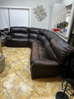 Ashley Furniture leather Sofa
