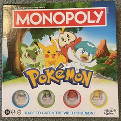 Pokemon Monopoly 