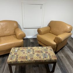 Leather Chairs
