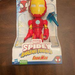 Marvel Spider And His Amazing Friends Iron Man 